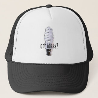 Heb je ideeën? trucker pet