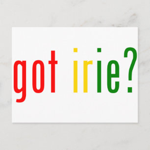 Heb je irie? briefkaart