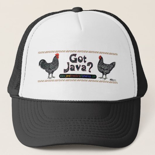 Heb je Java? Trucker Pet (Voorkant)