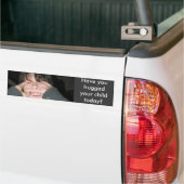Heb je je kind vandaag geknuffeld? bumpersticker (Op Truck)