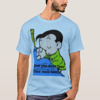 Heb je je kniepost gedaan? t-shirt