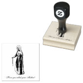 Heb je je Moeder Maagd Maria gebeld? Rubberstempel (Gestempeld)