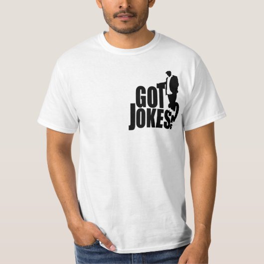 Heb je Jokes? DeTyme T-shirt (Voorkant)