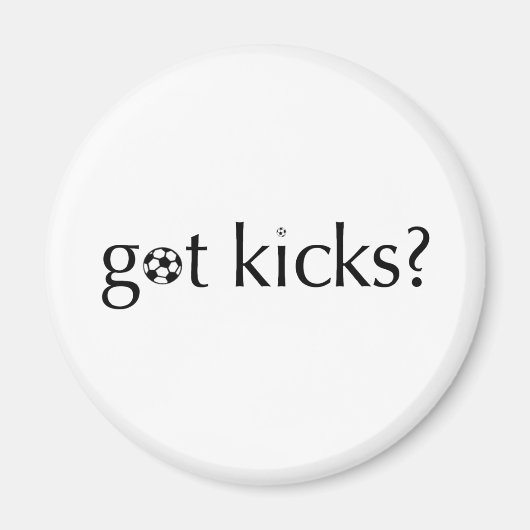 Heb je Kicks? Magneet (Voorkant)