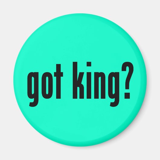Heb je King? Magneet (Voorkant)