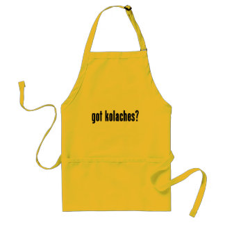 Heb je kolaches ? standaard schort