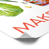 Heb je kool? Make Kimchi Fun Spicy Waterverf Poster (Hoek)