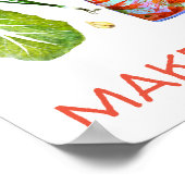 Heb je kool? Make Kimchi Fun Spicy Waterverf Poster (Hoek)