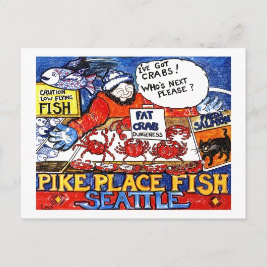 Heb je krabben? briefkaart (Voorkant)