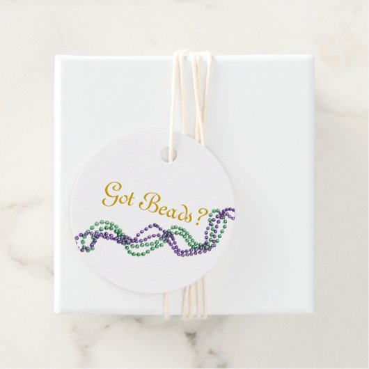 Heb je kralen? bedankjes labels (In situ)