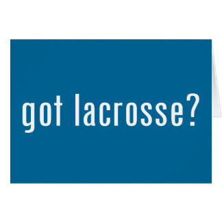 Heb je lacrosse?