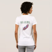 Heb je land? Dank een Indiër. T-shirt (Achterkant volledig)