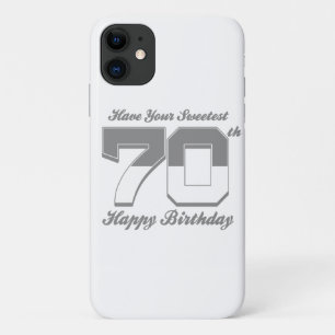 Heb je liefste 70ste verjaardag iPhone 11 hoesje