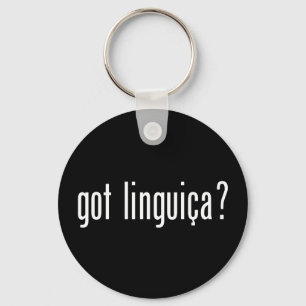 Heb je linguica? sleutelhanger