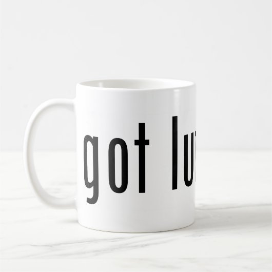 Heb je lutefisk? koffiemok (Links)