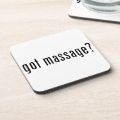 Heb je Massage? Bier Onderzetter (Linkerzijde)