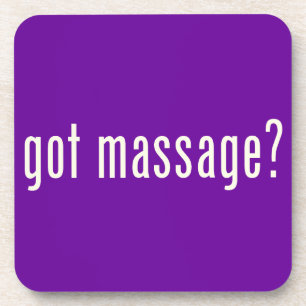 Heb je Massage? Drankjes Onderzetter