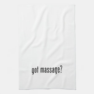 Heb je Massage? Theedoek