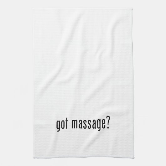 Heb je Massage? Theedoek (Verticaal)
