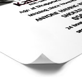 Heb je me Katrice Lee Poster gezien? (Hoek)