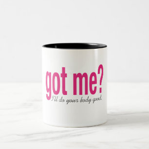 Heb je me? tweekleurige koffiemok