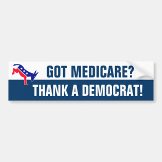Heb je Medicare? Bumpersticker