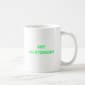 Heb je Milktonium? Koffiemok