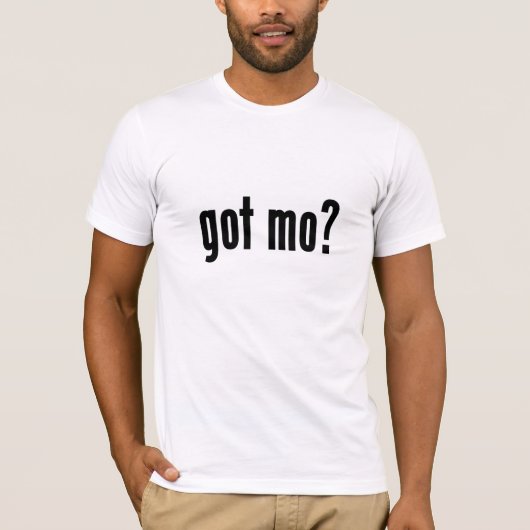 Heb je mo ? t-shirt (Voorkant)