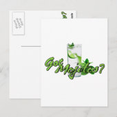 Heb je Mojitos? Briefkaart (Voorkant / Achterkant)