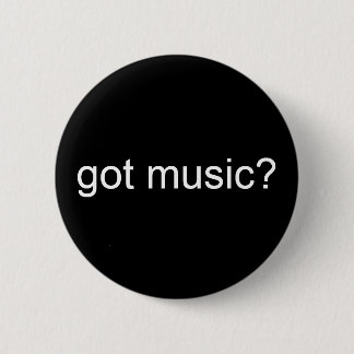 Heb je muziek? - Gepersonaliseerd Ronde Button 5,7 Cm