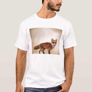 heb je nog nooit een vos gezien die een schaduw dr t-shirt
