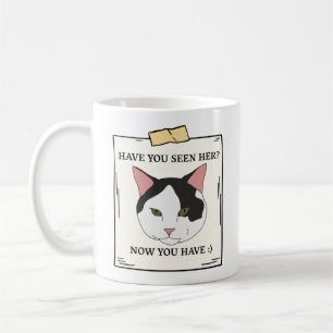 Heb je nu een kat gezien? Je wilde een gezelschaps Koffiemok