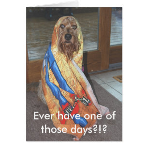 Heb je ooit een van die dagen?!?