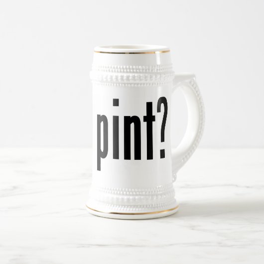 Heb je pint? bierpul (Voorkant rechts)