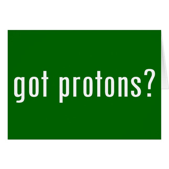 Heb je protonen? (Voorkant Horizontaal)