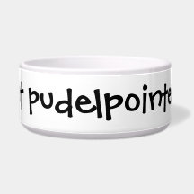 "Heb je Pudelpointer?" Dog Bowl
