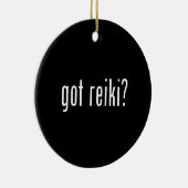 Heb je Reiki? Keramisch Ornament (Rechts)