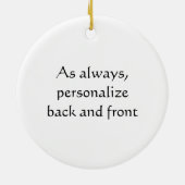 Heb je Reiki? Keramisch Ornament (Achterkant)