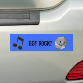 Heb je Rock? Bumpersticker (Op auto)