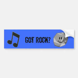 Heb je Rock? Bumpersticker