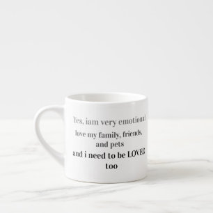 Heb je rug vrienden en familie broers en zusters espresso kop