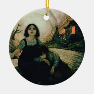 Heb je ruimte in je hart voor ons? keramisch ornament