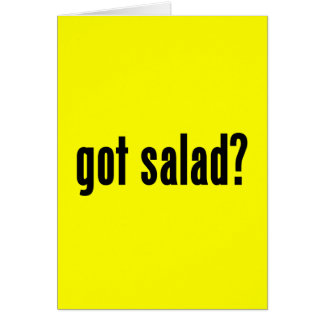Heb je salade?