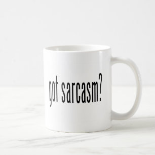 Heb je sarcasme? koffiemok