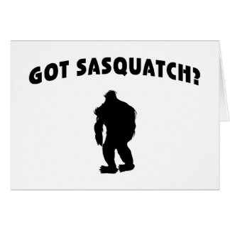 Heb je Sasquatch?