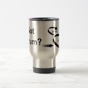 "Heb je scrum?" KoffieMok Reisbeker
