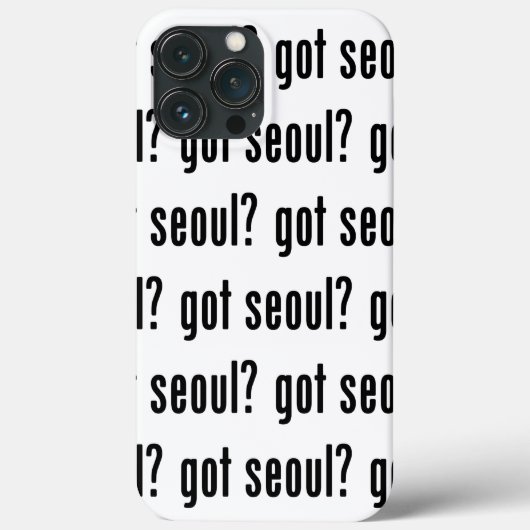 Heb je seoul? Case-Mate iPhone case (Achterkant)