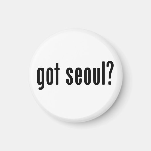 Heb je seoul? magneet (Voorkant)
