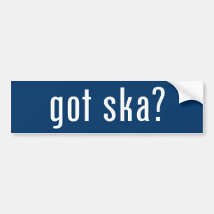 Heb je ska? bumpersticker
