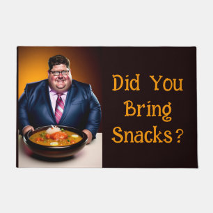 Heb je snacks meegenomen? Doormat Deurmat